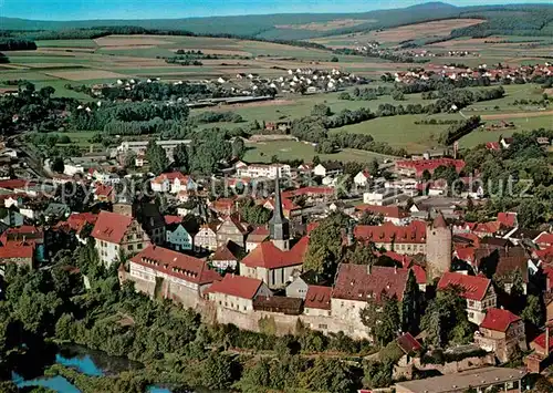 AK / Ansichtskarte Schlitz Burgenstadt Fliegeraufnahme Kat. Schlitz