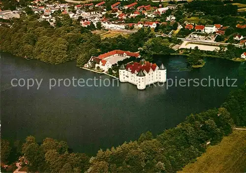 AK / Ansichtskarte Gluecksburg Ostseebad Wasserschloss Fliegeraufnahme Kat. Gluecksburg (Ostsee)