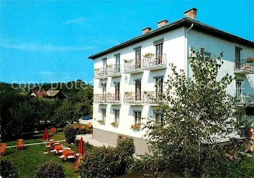 AK / Ansichtskarte Velden Woerther See Pension Belvedere Kat. Velden am Woerther See