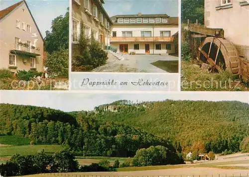 AK / Ansichtskarte Zersen Gasthaus Pension Pappmuehle am Hohenstein Weserbergland Kat. Hessisch Oldendorf