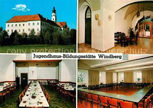 AK / Ansichtskarte Hunderdorf Praemonstratenser Abtei Windberg Jugendhaus Bildungsstaette Kat. Hunderdorf
