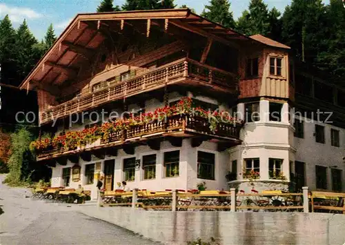 AK / Ansichtskarte Bayrischzell Althistorischer Alpengasthof Zum feurigen Tatzelwurm Kat. Bayrischzell