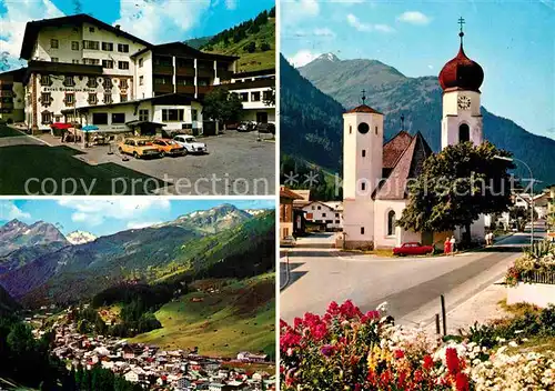 AK / Ansichtskarte St Anton Arlberg Hotel Schwarzer Adler  Kat. St. Anton am Arlberg