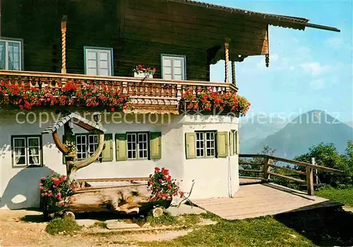 AK / Ansichtskarte Flintsbach Inn Hohe Asten Kranzhorn Inntaler Alpen  Kat. Flintsbach a.Inn