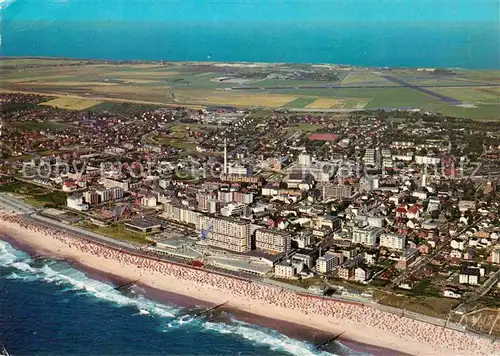 AK / Ansichtskarte Westerland Sylt Fliegeraufnahme Kat. Westerland