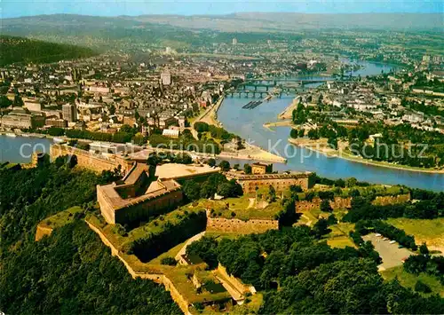 AK / Ansichtskarte Koblenz Rhein Festung Ehrenbreitstein Deutsches Eck  Kat. Koblenz
