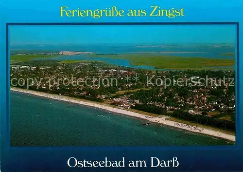 AK / Ansichtskarte Zingst Ostseebad Fliegeraufnahme Kat. Zingst Darss