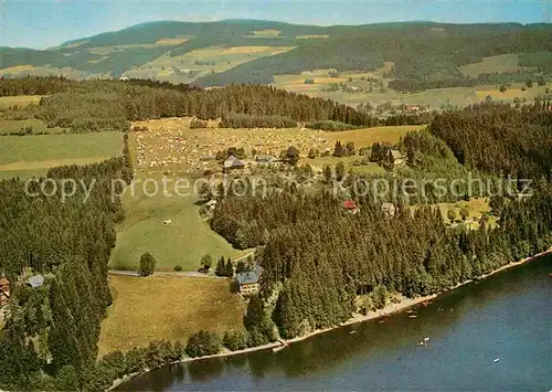 AK / Ansichtskarte Titisee Campingplatz und Strandbad Buehlhof Fliegeraufnahme  Kat. Titisee Neustadt