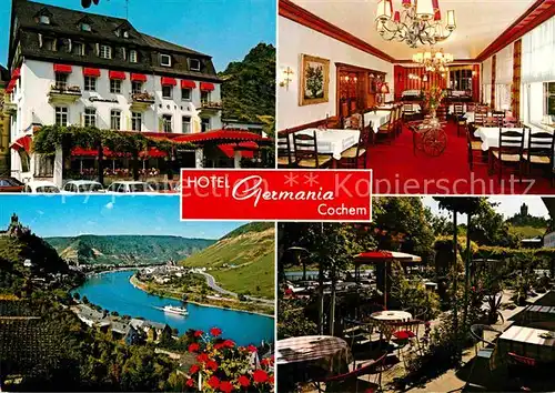 AK / Ansichtskarte Cochem Mosel Hotel Germania  Kat. Cochem