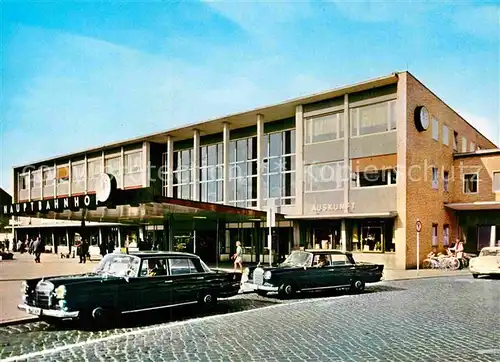 AK / Ansichtskarte Hildesheim Hauptbahnhof Kat. Hildesheim