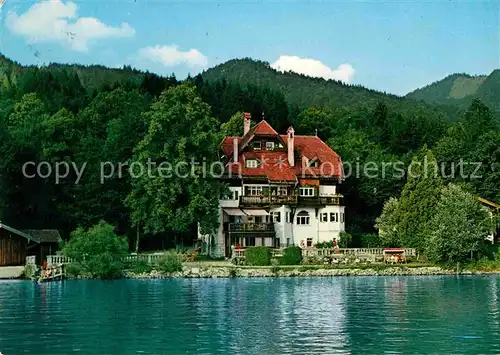 AK / Ansichtskarte Tegernsee Haus am See Kat. Tegernsee