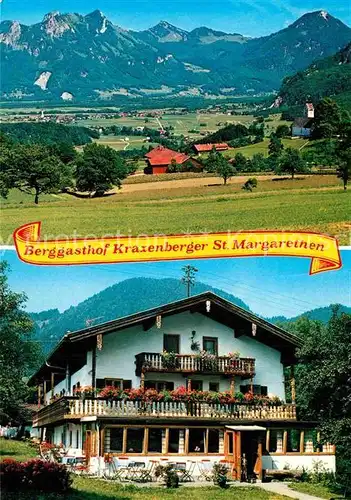 AK / Ansichtskarte Brannenburg Berggasthaus Kraxenberger Sankt Margarethen Kat. Brannenburg