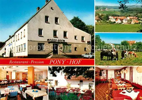 AK / Ansichtskarte Zintlhammer Pension Restaurant Pony Hof Kat. Pressath