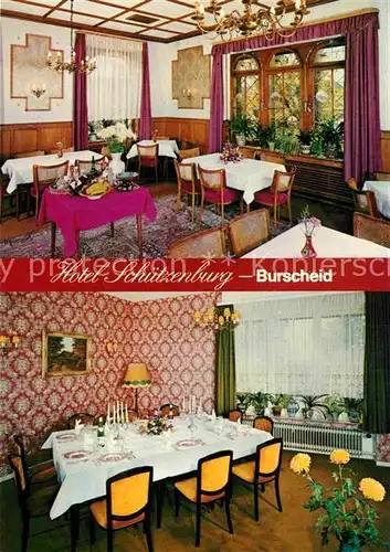 AK / Ansichtskarte Burscheid Eifel Hotel Schuetzenburg Kat. Berkoth