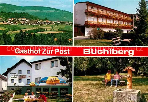 AK / Ansichtskarte Buechlberg Gasthof zur Post Kat. Buechlberg