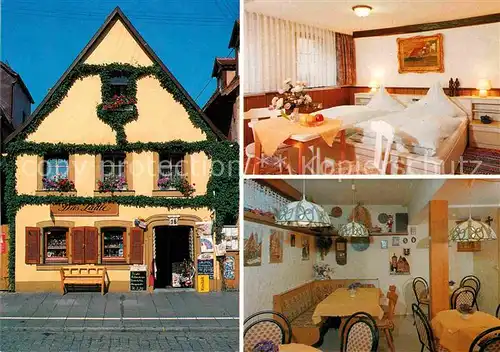 AK / Ansichtskarte Rothenburg Tauber Das Laedle Privatzimmer Kat. Rothenburg ob der Tauber