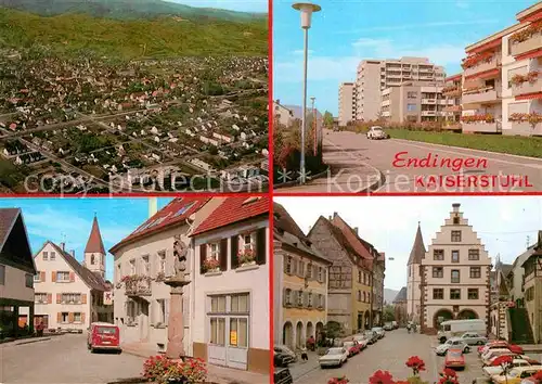 AK / Ansichtskarte Endingen Kaiserstuhl Fliegeraufnahme Panorama Kat. Endingen am Kaiserstuhl