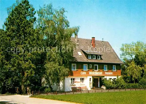 AK / Ansichtskarte Hallwangen Cafe Pension Waldliesel Kat. Dornstetten