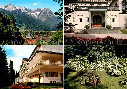 AK / Ansichtskarte Garmisch Partenkirchen Haus Sankt Hildegard Kat. Garmisch Partenkirchen