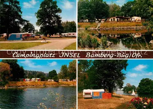 AK / Ansichtskarte Bug Bamberg Campingplatz Insel Kat. Bamberg