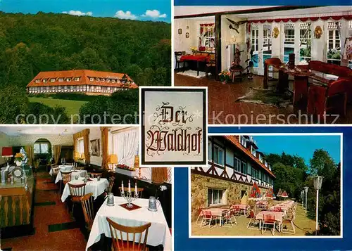 AK / Ansichtskarte Bad Eilsen Hotel Der Waldhof Kat. Bad Eilsen