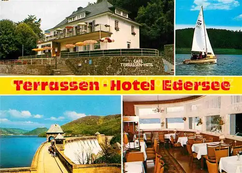 AK / Ansichtskarte Edersee Terrassen Hotel  Kat. Edertal