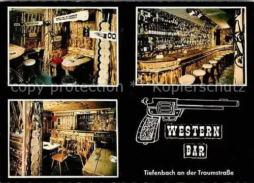 AK / Ansichtskarte Tiefenbach Oberstdorf Westernbar  Kat. Oberstdorf