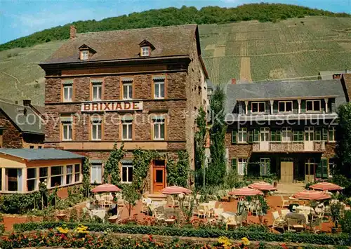AK / Ansichtskarte Cochem Mosel Hotel Brixiade Weinstube Kat. Cochem