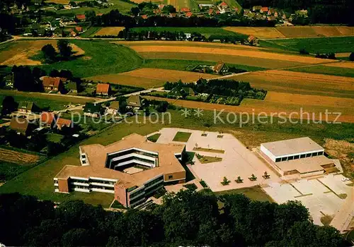 AK / Ansichtskarte Soegel Fliegeraufnahme Gymnasium Kat. Soegel