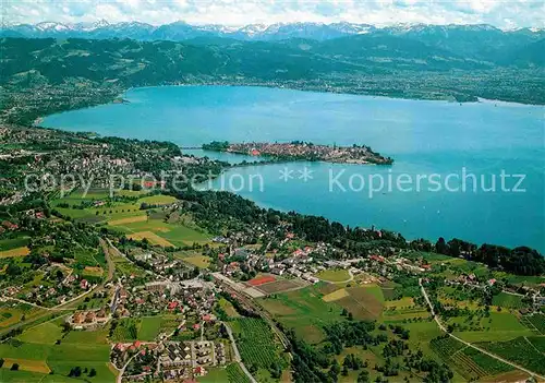 AK / Ansichtskarte Lindau Bodensee Fliegeraufnahme Bregenzerbucht Kat. Lindau (Bodensee)