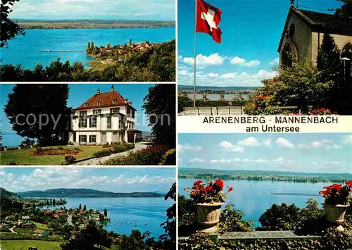 AK / Ansichtskarte Mannenbach Untersee Napoleon Museum Schloss Arenenberg