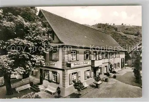 AK / Ansichtskarte Oberharmersbach Gasthaus Pension Freihof Kat. Oberharmersbach