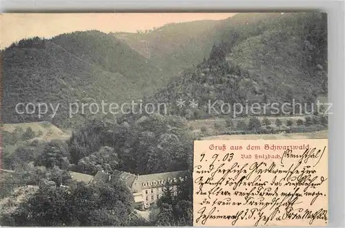 AK / Ansichtskarte Bad Sulzbach Panorama Kat. Lautenbach