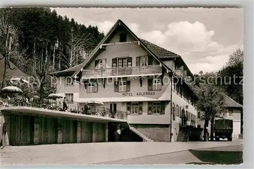 AK / Ansichtskarte Bad Griesbach Schwarzwald  Hotel Adlerbad Kat. Bad Peterstal Griesbach