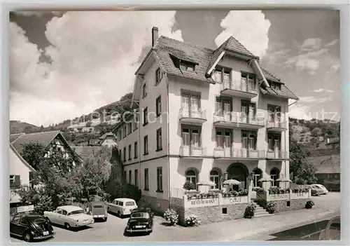 AK / Ansichtskarte Lautenbach Renchtal Hotel Sternen Kat. Lautenbach