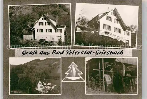 AK / Ansichtskarte Bad Peterstal Griesbach Haus Doll Wasserrad Kat. Bad Peterstal Griesbach