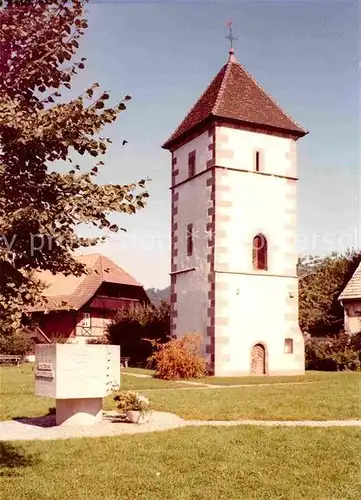 AK / Ansichtskarte Biberach Baden Alter Kirchturm Kat. Biberach Kinzigtal