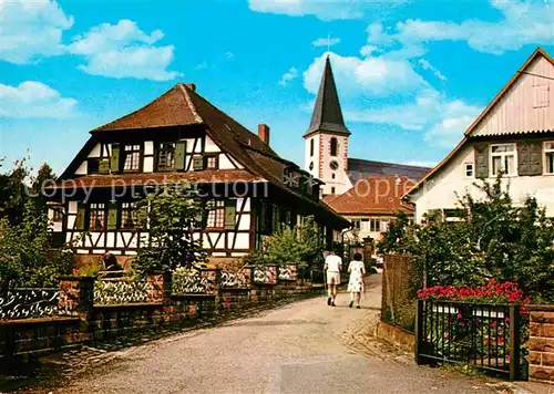 AK / Ansichtskarte Zell Harmersbach Pfarrhofgraben Kat. Zell am Harmersbach