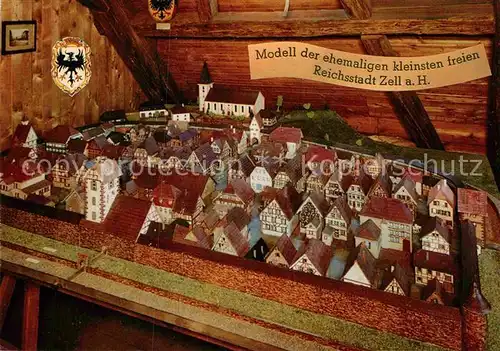 AK / Ansichtskarte Zell Harmersbach Modell der Stadt Kat. Zell am Harmersbach