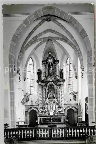 AK / Ansichtskarte Zell Harmersbach Wallfahrtskirche Inneres Kat. Zell am Harmersbach