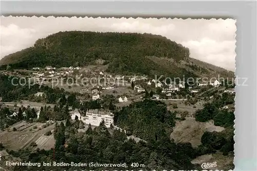 AK / Ansichtskarte Baden Baden Ebersteinburg Kat. Baden Baden