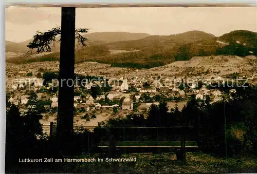 AK / Ansichtskarte Zell Harmersbach Gesamtansicht  Kat. Zell am Harmersbach