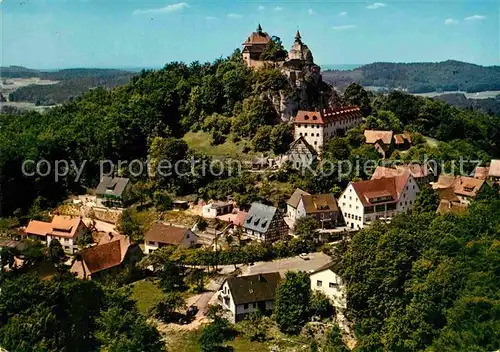 AK / Ansichtskarte Hohenstein Kirchensittenbach Teilansicht mit Burg Kat. Kirchensittenbach