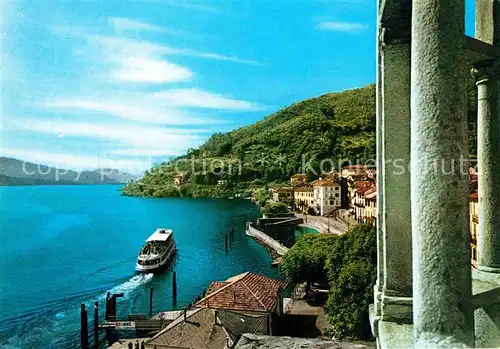 AK / Ansichtskarte Cannobio Lago Maggiore Panorama dalla cupola del Santuario della S Pieta Kat. Italien