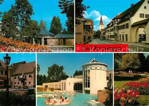 AK / Ansichtskarte Bad Krozingen Teilansichten Thermalkurort Kurhaus Thermalbad Park Kat. Bad Krozingen