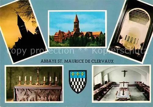 AK / Ansichtskarte Clervaux Abbaye Saint Maurice Kloster Kirche Kat. Clervaux