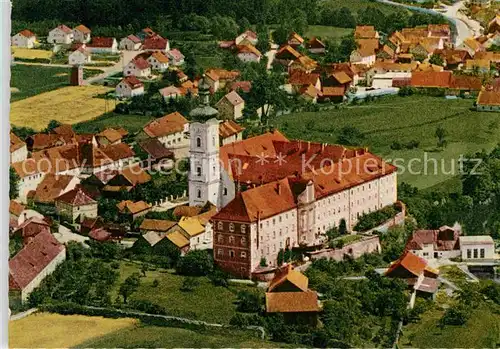 AK / Ansichtskarte Walderbach Fliegeraufnahme mit Klosterkirche Kat. Walderbach