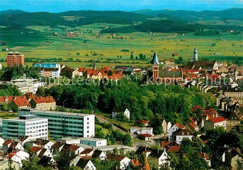 AK / Ansichtskarte Cham Oberpfalz Panorama Kat. Cham