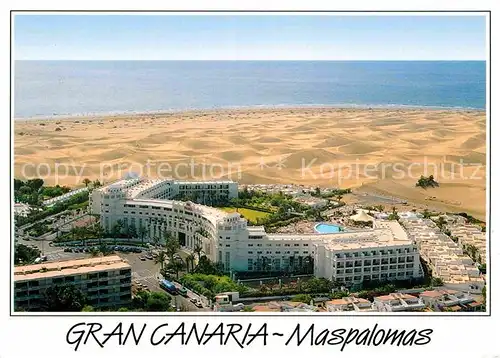 AK / Ansichtskarte Maspalomas Riu Palace Hotel Fliegeraufnahme Kat. Gran Canaria Spanien