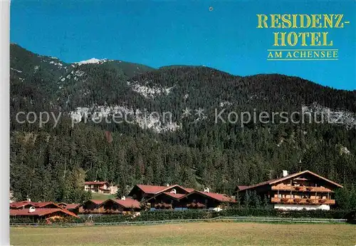 AK / Ansichtskarte Achenkirch Achensee Residenz Hotel